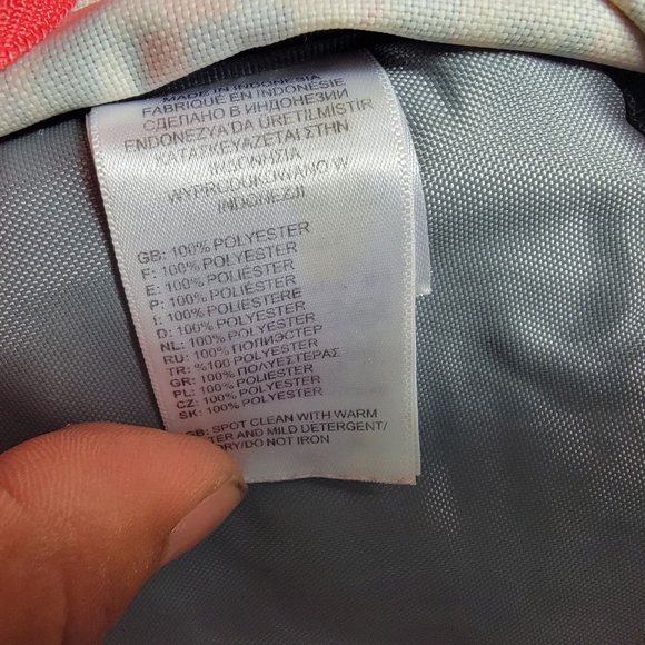 The North Face Jester Womens Pink Backpack Aztec Print Camping Hiking Outdoors - Picture 10 of 13